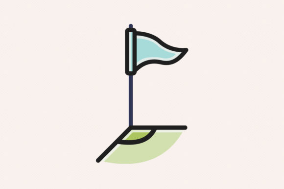 A Soccer Corner Flag's Charm in Embroidery Projects