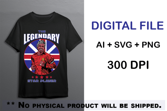 An Experienced Brand Designer Reviews The Legendary Soccer Player for Local Business Graphics