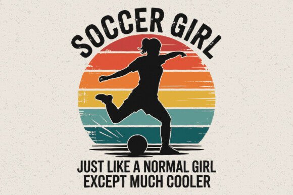 Evaluating Retro Soccer Girl SVG for Real Embroidery Work