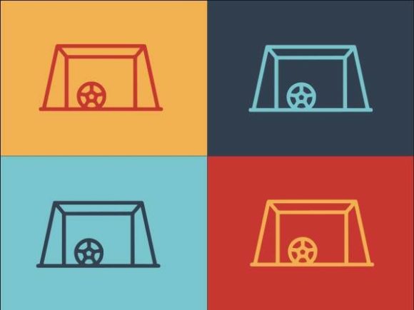 How a Soccer Goal Net Graphic Elevates Modern Editorial Design