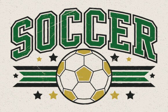 Retro Varsity Distressed Soccer Ball SVG: Graphics & Crafts Review
