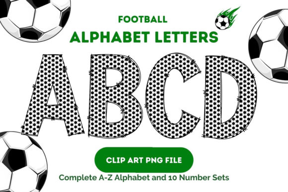 Soccer Alphabet Sublimation Doodle Fonts: A Designerβs Field Test