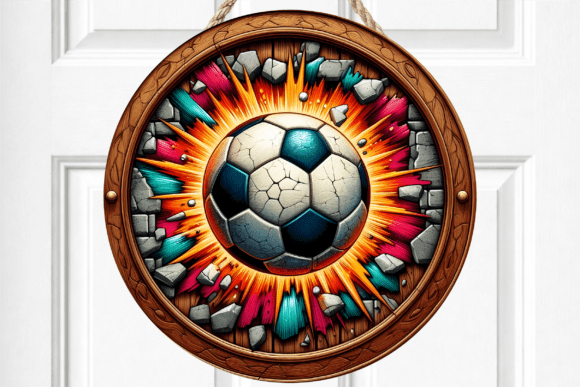 Soccer Ball Wall Break Art: Graphics & Crafts Review