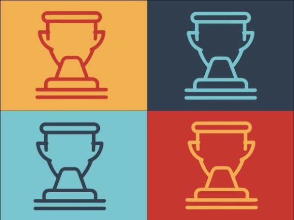 The Modern Soccer Cup: A Versatile Logo for Graphics and Branding